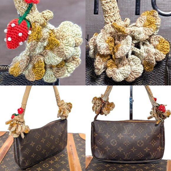 LOUIS VUITTON Pochette Accessoires Monogram Canvas Vintage - Picture 11 of 16